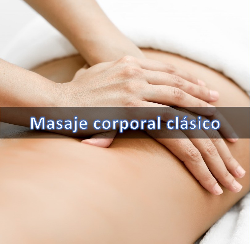 Masaje corporal clásico